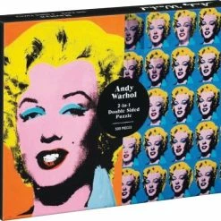 Other Puzzles Andy Warhol Marilyn Double Sided Puzzle 500p