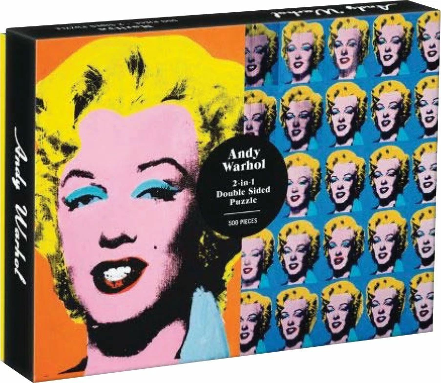 Other Puzzles Andy Warhol Marilyn Double Sided Puzzle 500p