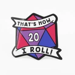 Other That's How I Roll Bisexual Pride Sticker