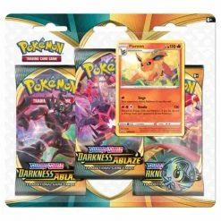 Other Pokemon TCG Sword & Shield Darkness Ablaze 3 Pack Blister