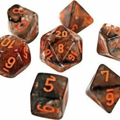 Other Chessex Lab Nebula Copper Matrix Luminary 8ct Polyhedral Set (30040)
