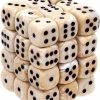 Other Chessex 12mm Marble Ivory/Black 36ct D6 Set (27802)