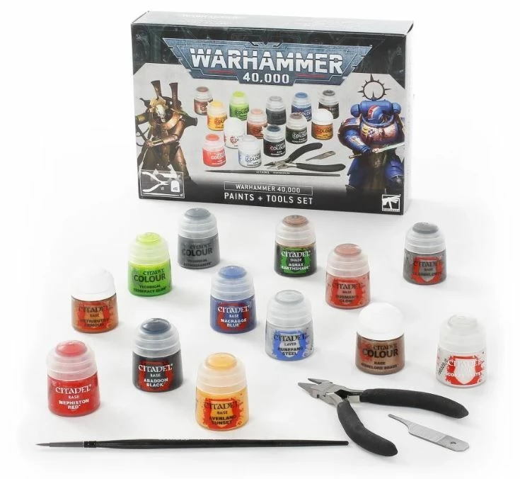 Other Warhammer 40,000 Paints + Tools Set
