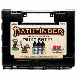 Other Reaper Miniatures Pathfinder Colors Of Golarion Paint Set #2 Reaper Clearance Minis