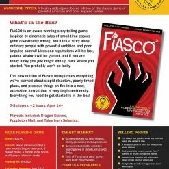 Other Fiasco RPG Boxed Set (Revised) Role Playing Games