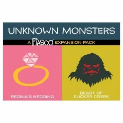 Other Fiasco RPG Unknown Monsters Role Playing Games