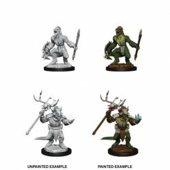 Other D&D Nolzur's Marvelous Unpainted Miniatures: Lizardfolk & Lizardfolk Shaman (90074)