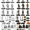 Other WizKids Deep Cuts Unpainted Miniatures: Townspeople Castle 2 (90121)