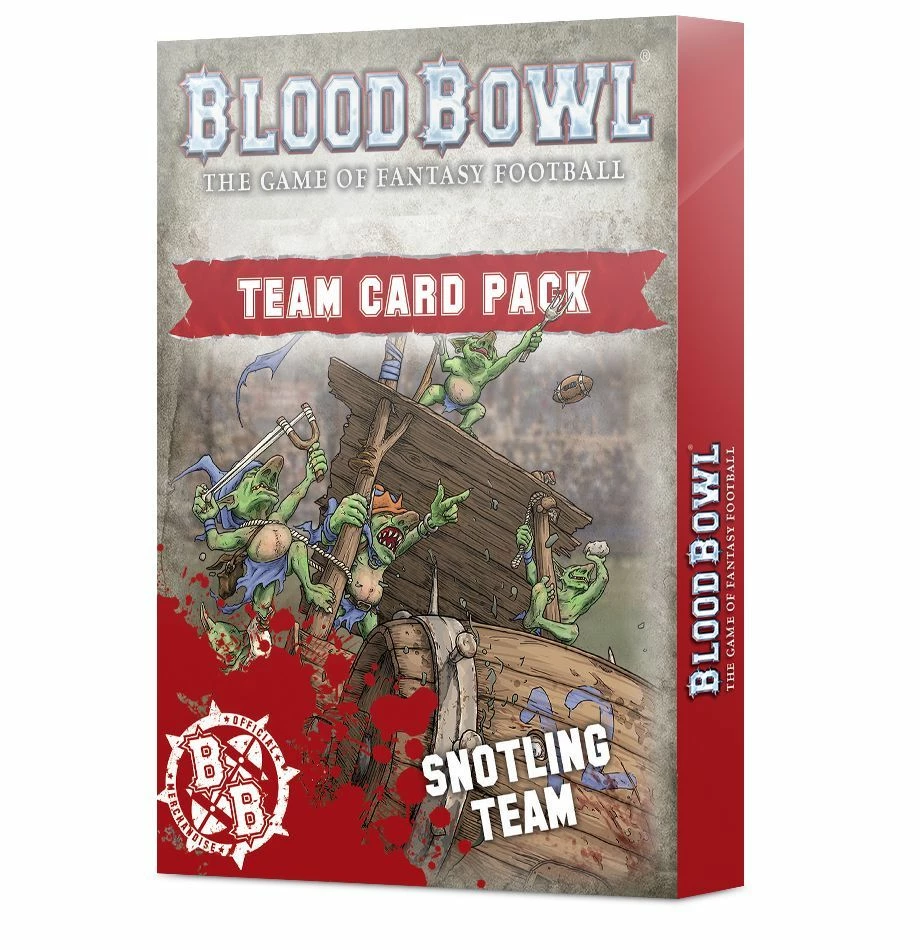 Other Miniatures Blood Bowl Snotling Team Card Pack