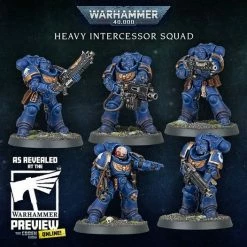 Other Warhammer 40,000 Space Marines Primaris Heavy Intercessor Squad
