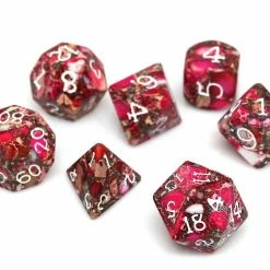 Other Wizard Stone Magma 7ct Polyhedral Dice Set