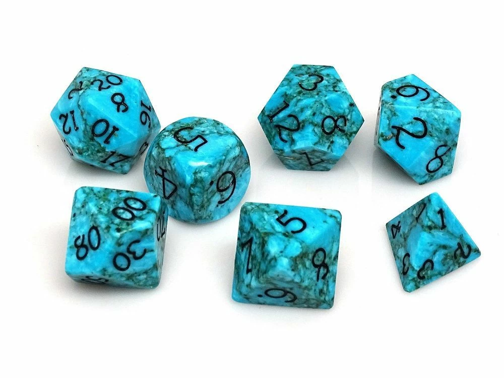 Other Wizard Stone Vast Oceans 7ct Polyhedral Dice Set