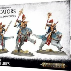 Other Miniatures Warhammer Age Of Sigmar Stormcase Eternals Evocators On Celestial Dracolines