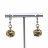 Other D20 Earrings Dead Mans Gold