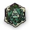 Other Pins: Gelatinous D20 Green