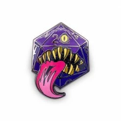 Other Dice Pins: Mimic Purple