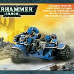Other Miniatures Warhammer 40,000 Space Marines Attack Bike