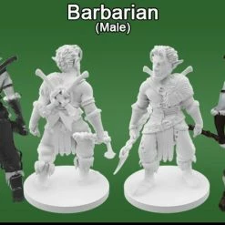 Other Krakenships Miniatures Phoradin Male Barbarian