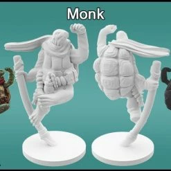 Other Krakenships Miniatures Chellon Monk