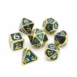 Other Die Hard Dice Metal Drakona Khaos Erebus 7ct Polyhedral Set