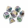 Other Die Hard Dice Metal Drakona Khaos Aether 7ct Polyhedral Set