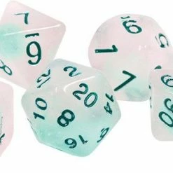 Other Sirius Dice 7ct Polyhedral Dice Set Frosted Glowworm