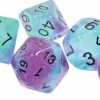 Other Sirius Dice 7ct Polyhedral Dice Set Peacock Glowworm