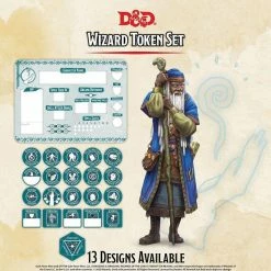 Other Role Playing Games D&D Wizard Token Set
