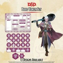 Other Role Playing Games D&D Bard Token Set