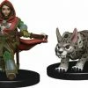Other Miniatures WizKids Wardlings: Girl Ranger & Lynx