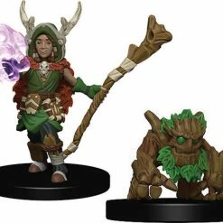 Other Miniatures WizKids Wardlings: Boy Druid & Tree Creature
