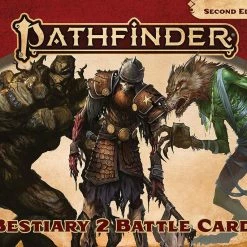 Common Ground Games Pathfinder 2e RPG Bestiary 2 Battle Cards Role Playing Games