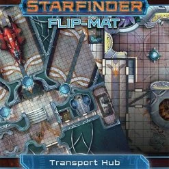 Common Ground Games Role Playing Games Starfinder Flip Mat Transport Hub