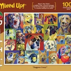 Common Ground Games Puzzle Twist Mixed Up 1000 Piece Doggone Crazy!