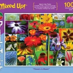 Common Ground Games Puzzle Twist Mixed Up 1000 Piece Flowers In Bloom