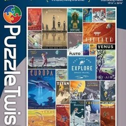 Common Ground Games Puzzle Twist Mixed Up 1000 Piece Space Travel