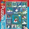 Common Ground Games Puzzle Twist Something's Amiss 500 Piece Winter Snow Jam
