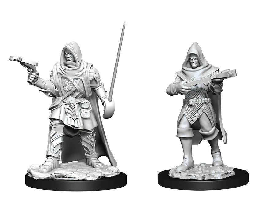 Common Ground Games Pathfinder Battles Deep Cuts Unpainted Miniatures: Human Male Rogue (90168)