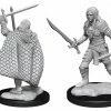 Common Ground Games Pathfinder Battles Deep Cuts Unpainted Miniatures: Elf Male Fighter (90169)