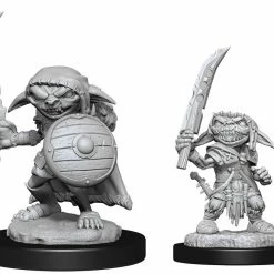 Common Ground Games Pathfinder Battles Deep Cuts Unpainted Miniatures: Goblin Male Fighter (90172)