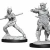Common Ground Games Magic The Gathering Unpainted Miniatures: Coralhelm Commander & Halimar Wavewatch (Merfolk) (90178)