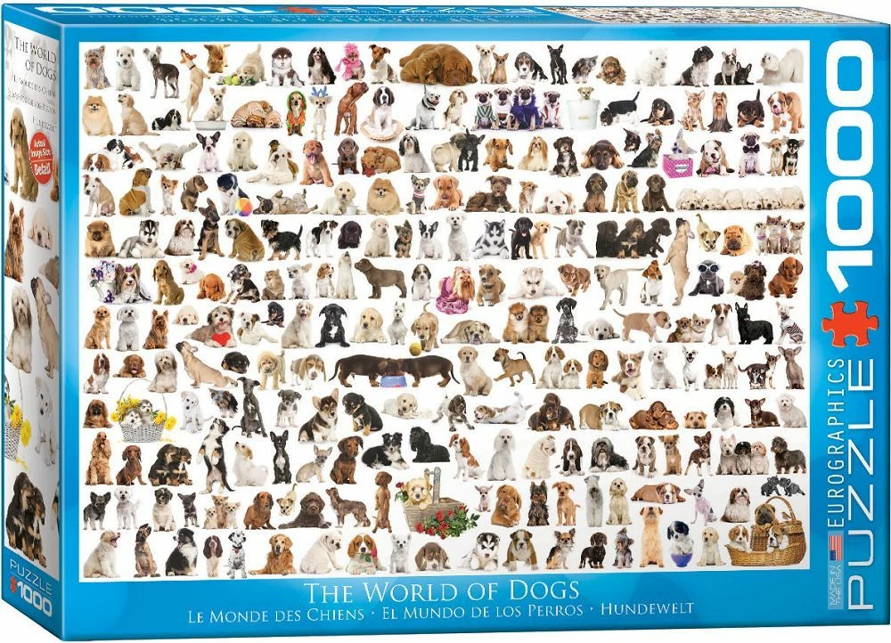 Common Ground Games The World Of Dogs 1000pc Puzzle
