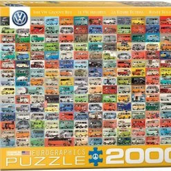 Common Ground Games The VW Groovy Bus 2000pc Puzzle Puzzles