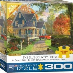 Common Ground Games The Blue Country House 300pc Puzzle