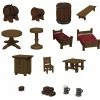 Common Ground Games D&D Icons Of The Realms The Yawning Portal Inn Beds & Bottles Miniatures