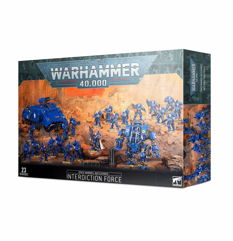Common Ground Games Warhammer 40,000 Space Marines Battleforce Interdiction Force