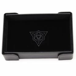 Common Ground Games Die Hard Dice Magnetic Rectangle Dice Tray W/ Black Velvet