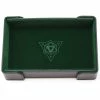Common Ground Games Die Hard Dice Magnetic Rectangle Dice Tray W/ Green Velvet