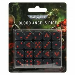 Common Ground Games Warhammer 40,000 Blood Angels Dice Set