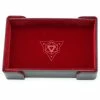 Common Ground Games Die Hard Dice Magnetic Rectangle Dice Tray W/ Red Velvet